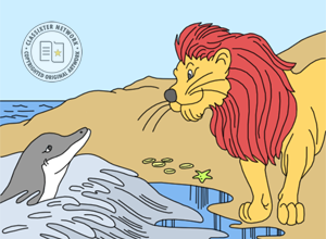 The Lion and the Dolphin